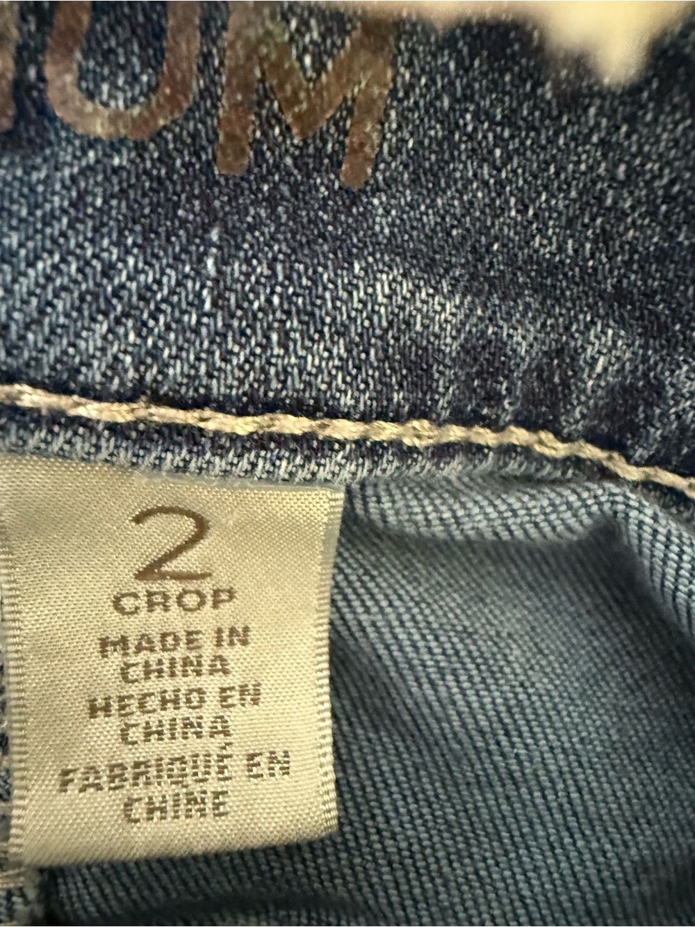 Chico’s Women's Jean Capri in Light Blue - Picture 3 of 6